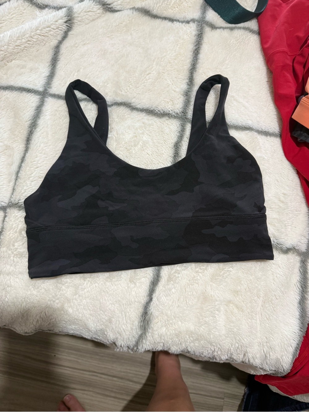 Woman’s size 10 Reversible Lululemon Seamless Sports Bra